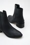 Women's Black Casual Boots - 2