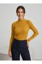 Ribbed Half Turtleneck Women's Sweater