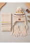 4-8 Years Old 3-Piece Set for Boys: Scarf, Gloves, and Hat with Fleece Inside - 2