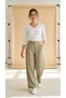 Women's Black / White V-Neck Long Sleeve Slim Fit Flexible Modal Basic Body