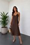 Soft Modal Women's Non-Ironing Adjustable Strap Casual Long Summer Dress