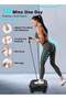 Vibration Plate Exercise Machine Mini Full Body Vibration Platform Trainers for Home Use with - 5