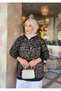 Oversize Premium Quality Leopard Pattern Knitwear Hijab Hooded Sweater - 2