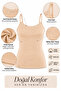 Women's Cotton Rope Strap Lace-Up Undershirt 6-Piece Pack 100% Cotton Black White Skin M-L-Xl-2Xl - 6
