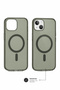 iPhone 13 (Ic) Animated Magsafe Supported Transparent Hard Mica Slim Fit Phone Case - 4