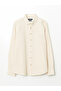 Regular Fit Dobby Men's Shirt with Pockets - 5