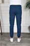 Cargo Cep Sweatpants with Elastic Waist - 3