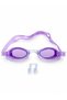 Adult Sea Pool Swimming Goggles with Headset Rh7100 Purple - 3