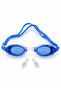 Adult Sea Pool Swimming Goggles with Headset Rh7100 Navy Blue - 2