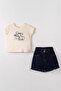 51716 Petite Shorts 1/4 Dark Blue