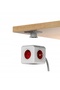 Prelungitor PowerCube cu 4 prize 1,5m - 8