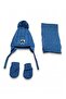 Kitti 0-12 Months Baby Boy & Child Lined Scarf, Beanie, Gloves 3-Piece Set - 2