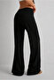 Wide Leg Low Waist Modal Premium Sweatpants - 4