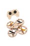Wooden DIY Quadcopter Model Set For Kids Educational Science Experiment Toy To Build And Fly Multicolor
