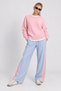 Contrast Color Seasonal Ayrobin Pants Lnz0001 Sky Blue Pink - 2