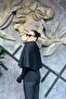 Cape-Style Buttoned Crew Neck Knitwear Cardigan Sun524 - 3