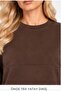 Textured Modal Crew Neck Set with Slit Details - 7