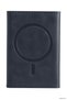 Zngzrmll Tema Magsafe Leather Card Holder (202839) - Navy Blue