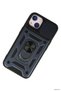 Zngzrmll Newface iPhone 13 Case Pars Lens Ring Silicone (205033) - Navy Blue - 3