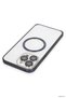 Zngzrmll iPhone 15 Pro Max Case Metal Bumper Magneticsafe Cover (205746) - Navy Blue - 4