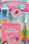 Licensed Gabby's Dollhouse 4-Piece Stationery Set with Dekomus Pocket Notebook as a Gift - 2