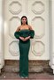 Flexible Tulle Strapless Evening Dress Fabric Dress - 3
