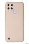 Zngzrmll Newface Realme C25Y Case Nano Inside Velvet Silicone (223053) - Powder