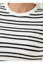 Striped Crew Neck Sweater - 5