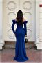 Flexible Strapless Evening Dress Fabric Dress Crepe - 3