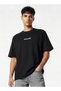 Men Regular Fit Crew Neck Short Sleeves Applique T-shirt - 5