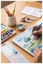 Paint Brush Set 4-Piece Round and Cut Tip 1 Pack Maxx 2110 Synthetic Quality Painter Brush Set Acrylic - 3