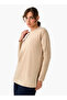 Regular Fit Longline T-shirt with Slit Detail - 6