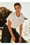Youth Regular Fit Cotton T-shirt with Embellished Detail