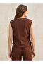 Regular Fit Ruched Top with Texture - 4