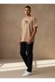 Men Regular Fit Crew Neck Short Sleeves Typographic Print T-shirt - 2