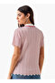Polo T-shirt with Texture - 5