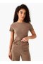 T-shirt with Ruched Accent - 2