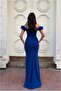Flexible Strapless Evening Dress Fabric Dress Crepe - 4