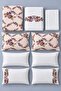 Efsun Cross-Stitch Embroidered Pique 100% Cotton 9-Piece Double Luxury Pique & Duvet Cover Set - 5