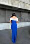 Madonna Fish Evening Dress Collar Cutout - 4