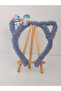 Colorful Butterfly Cat Ear Plush Girl's Crown - 3