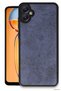 Zngzrmll Newface Galaxy A06 Case Aras Leather Cover (233918) - Navy Blue