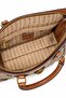 Unicorn Logo Detailed Monogram Printed Stylish and Casual Women's Hand and Shoulder Bag Khaki - 5