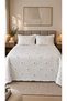 Gardenya Cotton Pique Set Ecru 200X220 cm – Double-Sided 2 Pieces 50X70 cm Zippered Pillowcases - 2