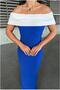 Madonna Fish Evening Dress Collar Cutout - 3