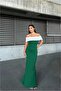 Madonna Fish Evening Dress Collar Cutout