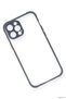 Zngzrmll Newface iPhone 12 Pro Case Miami Transparent Silicone (233324) - Gray - 3