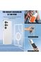 Crystal Clear Magsafe Transparent Case Compatible with iPhone Duo, Strong Magnetic Grip, Secure Hold - 5