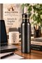 Black Oxide Copper Flask 600 ml – Handmade Water Bottle with Leak-Proof Lid - 3