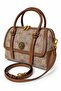 Unicorn Printed Front Pocket Cover Detailed Stylish Design Women's Daily Hand and Shoulder Bag Camel - 8